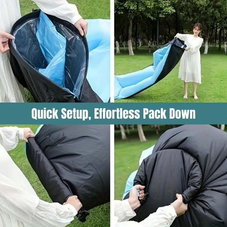 Portable Air Lounge Bed for Ultimate Relaxation