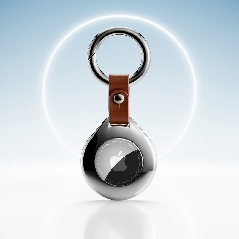 Stylish Protective Keychain for Your Smart Tracker