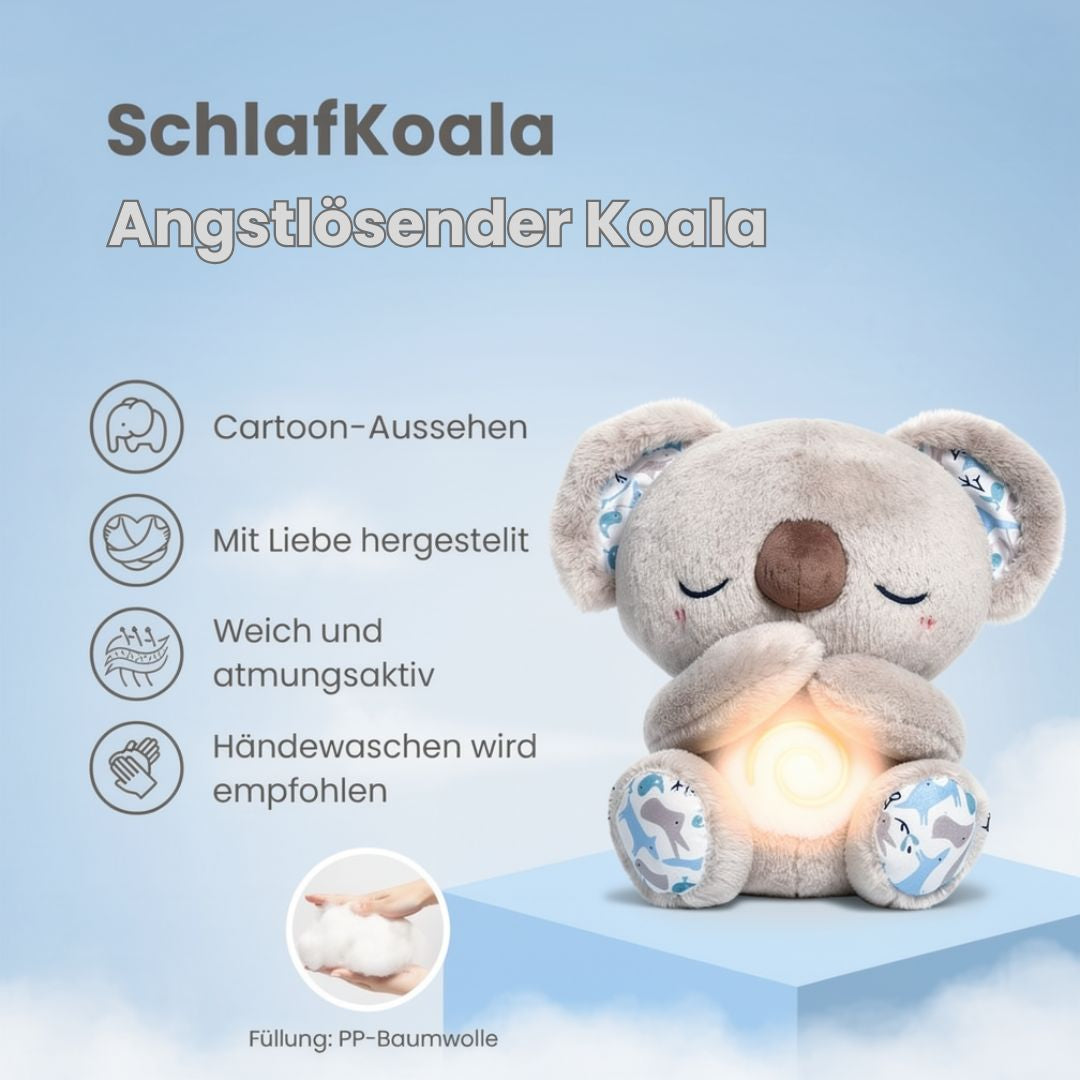 CuddleBuddy: Soothing Plush Koala for Relaxation & Sleep