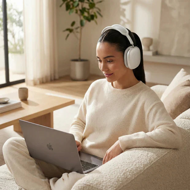 Wireless Over-Ear Headphones with Superior Noise Isolation