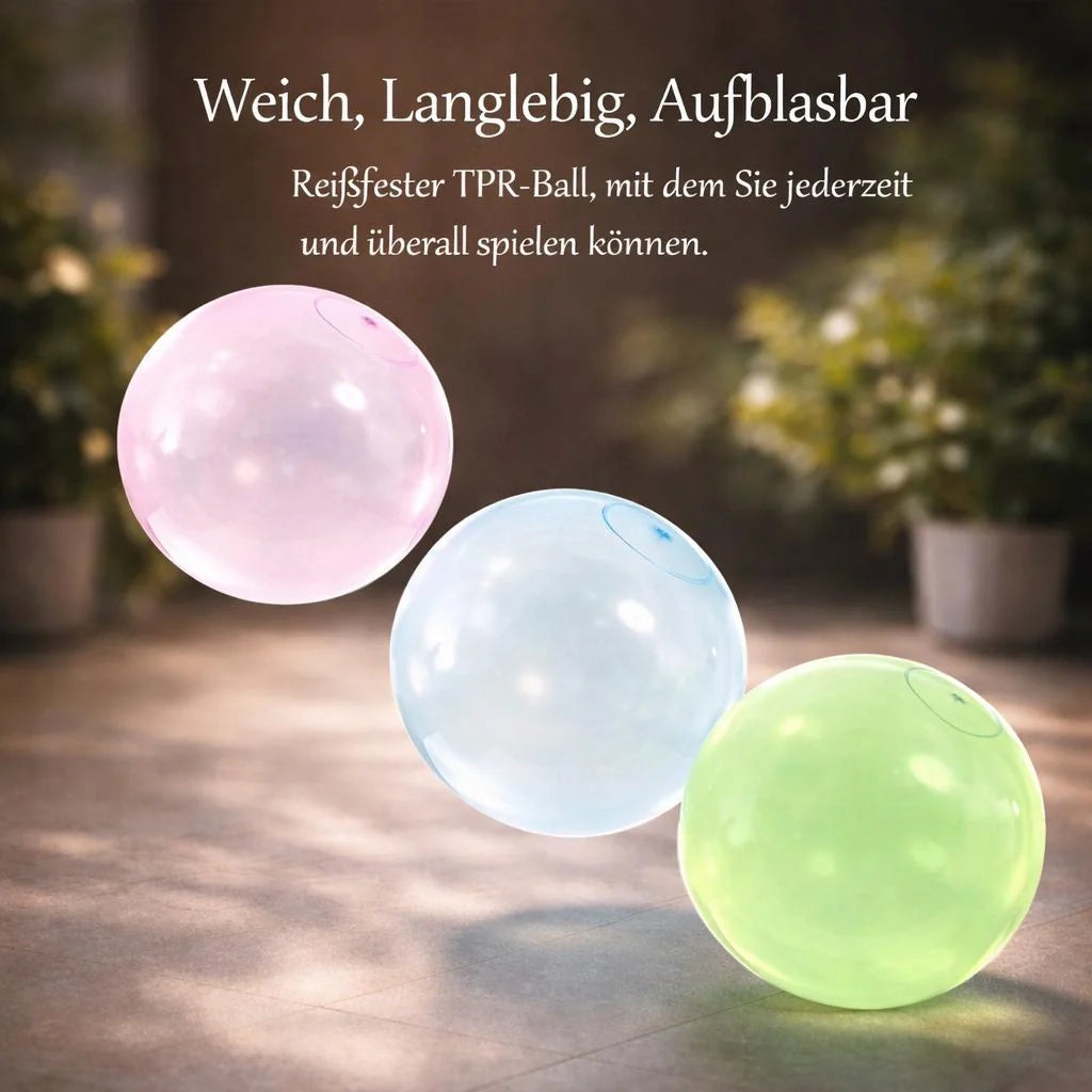 Gigantic Inflatable Play Ball | Vibrant Rubber Ball for Kids