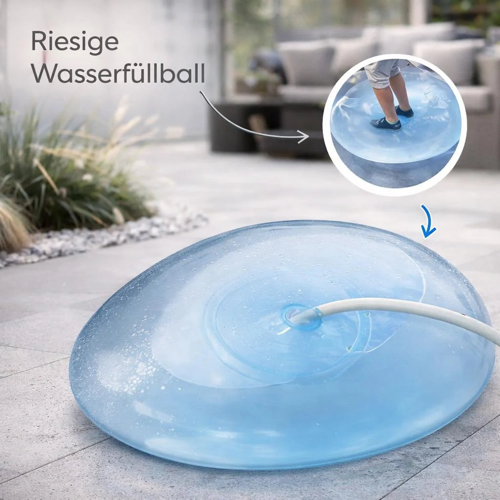 Gigantic Inflatable Play Ball | Vibrant Rubber Ball for Kids