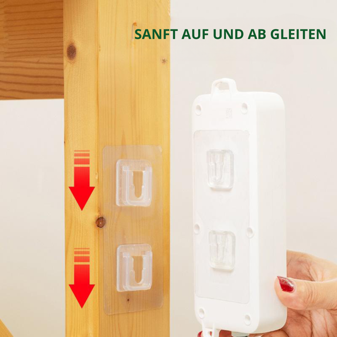 Versatile Adhesive Hooks for Walls and Ceilings | No-Drill Solution