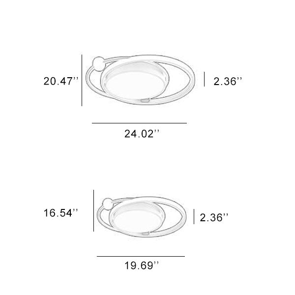 Round LED Ceiling Light