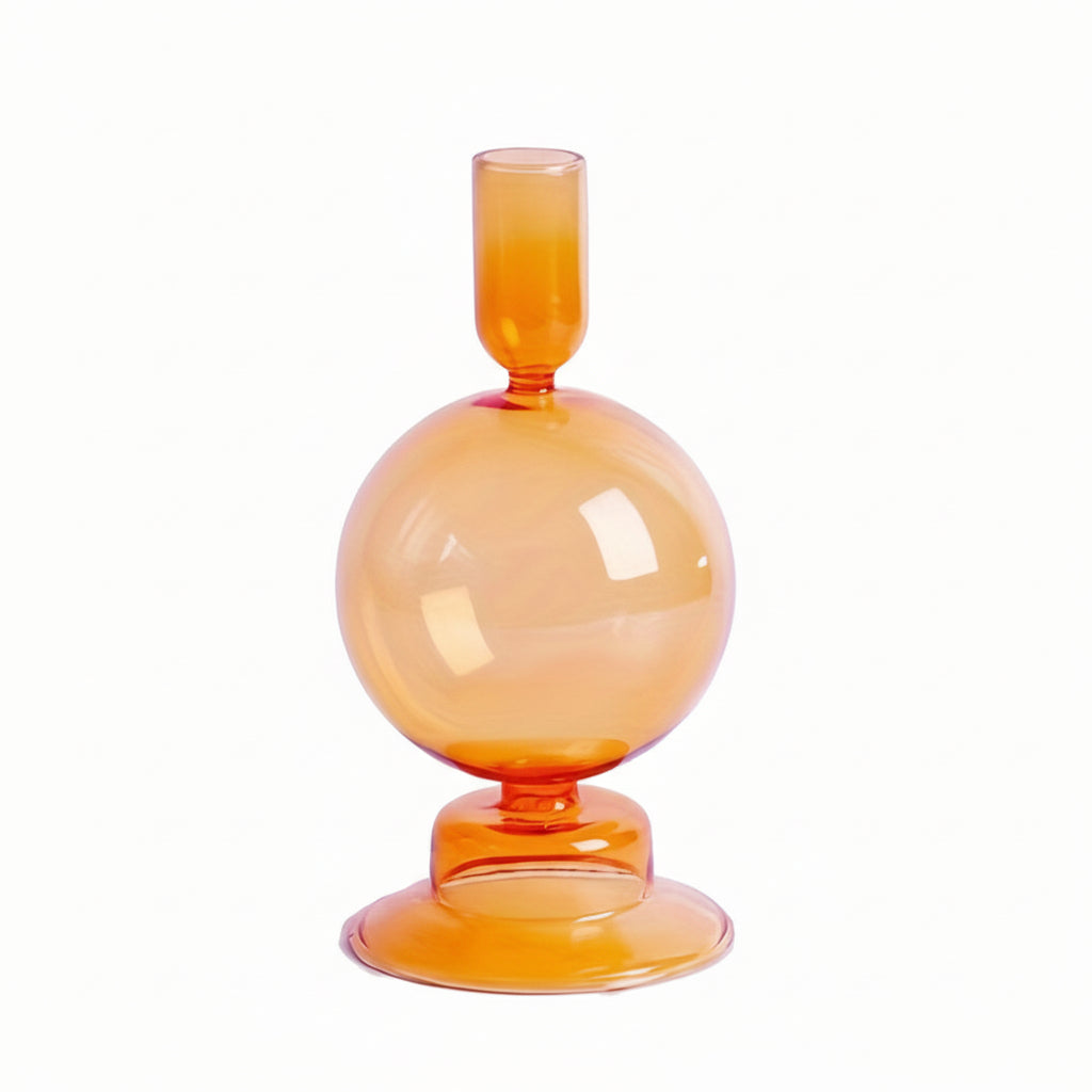 Elegant Glass Candle Holder and Vase for Modern Decor