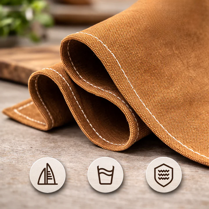 Canvas Craft Apron | Crossback Straps | Pockets for Tools | HandHaven