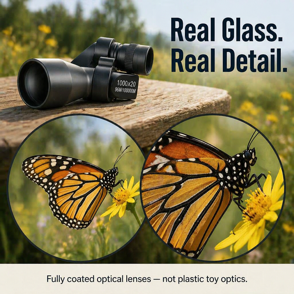 VegaScope™ Mini — Bring Distant Birds, Bugs and Mountains Right Into Your Kid's Pocket
