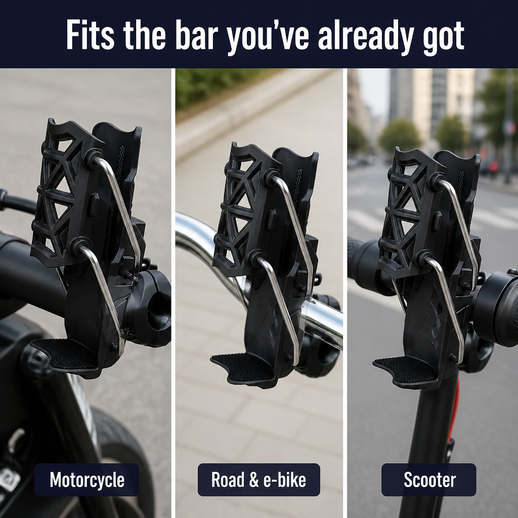 VeloGrip™ — Secure Your Bottle Firmly to Prevent Bouncing on Rough Rides