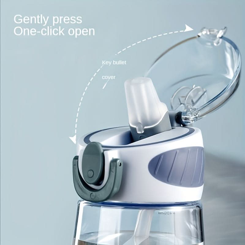 Leakproof Travel Water Cup with Compact Straw Design