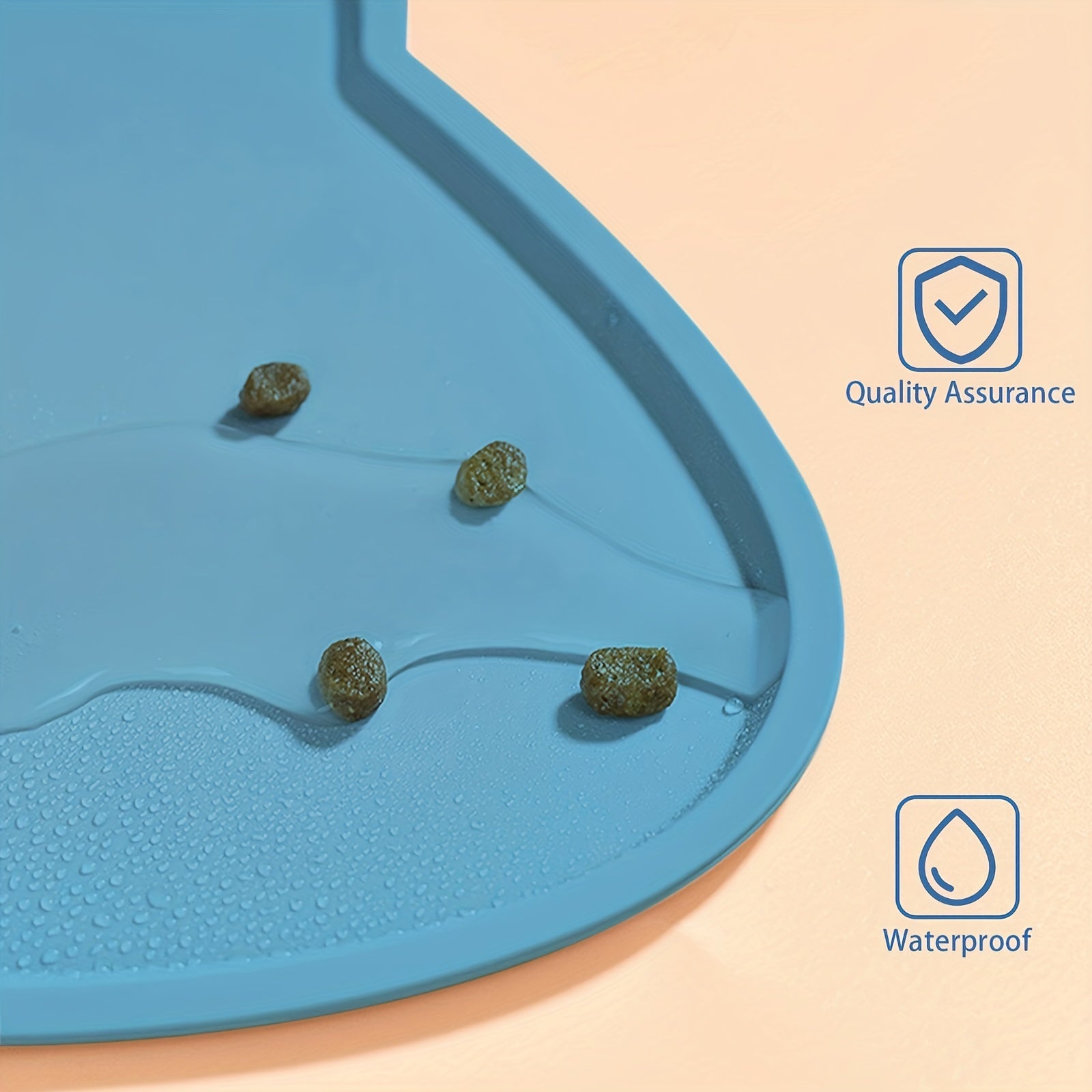 PetGuard - Waterproof Feeding Tray for Cats & Dogs, Easy-Clean Design