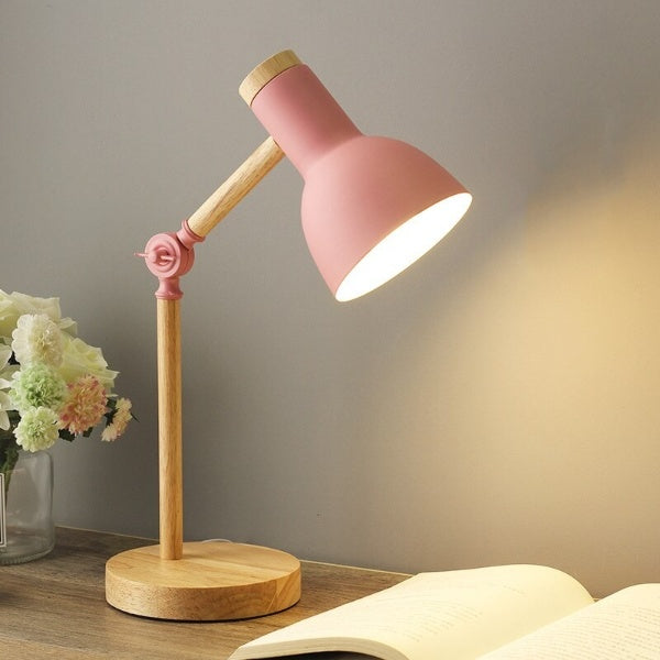 LED Wooden Desk Lamp