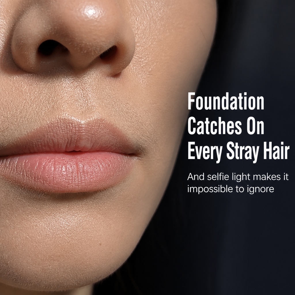 VelvetSheer™ — Remove Peach Fuzz Fast Without Heat or Chemical Odor