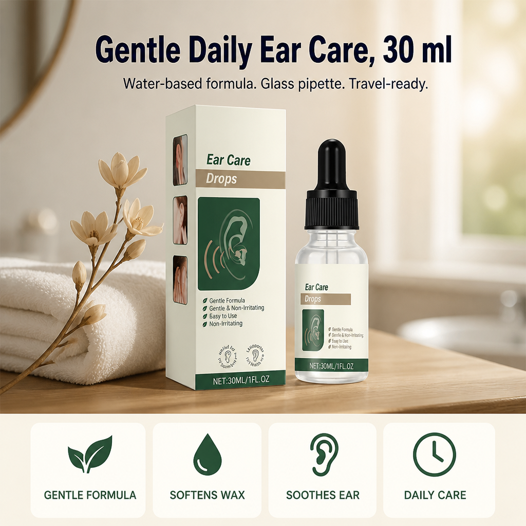 SereniSoothe™ — Soften Tough Earwax and Quickly Clear That Blocked, Muffled Sensation