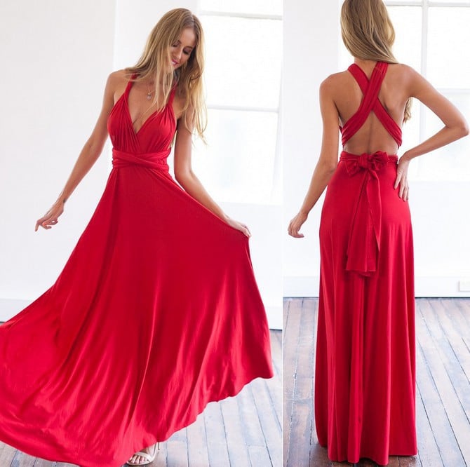 Convertible Wrap Maxi Dress™ — Unleash Your Style with Over 24 Stunning Looks to Turn Heads Every Time