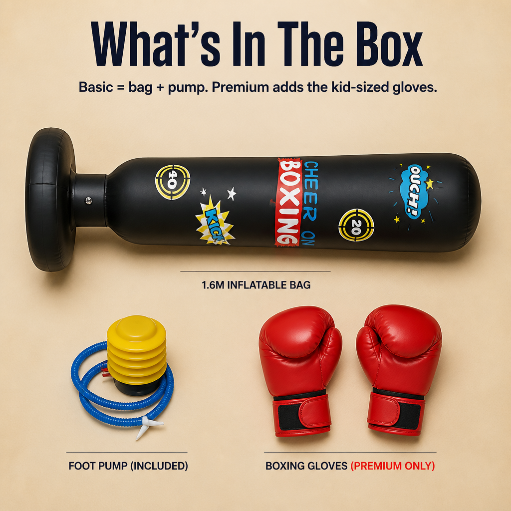 BounceBattler™ — Burn Off Extra Kid Energy Indoors Without Turning On A Screen