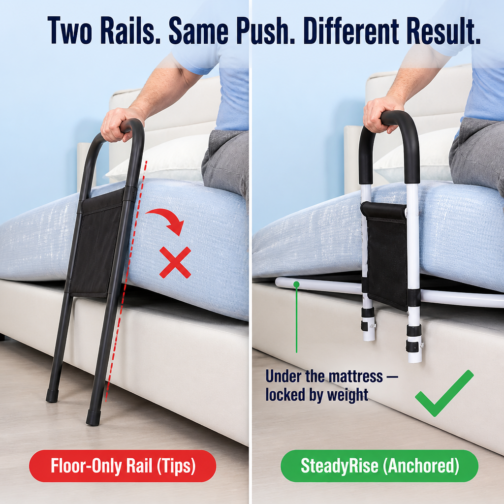SteadyRise™ — Get Out of Bed Without Needing Assistance