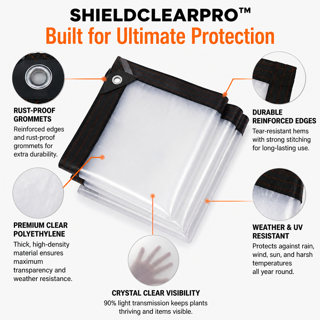 ShieldClearPro™ — Unbreakable, Crystal-Clear Shield That Keeps Your World Safe and Thriving
