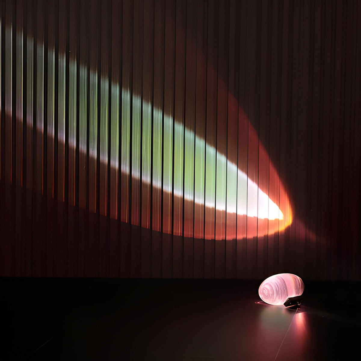Oval Shaped Table Lamp with Warm Ambient Glow