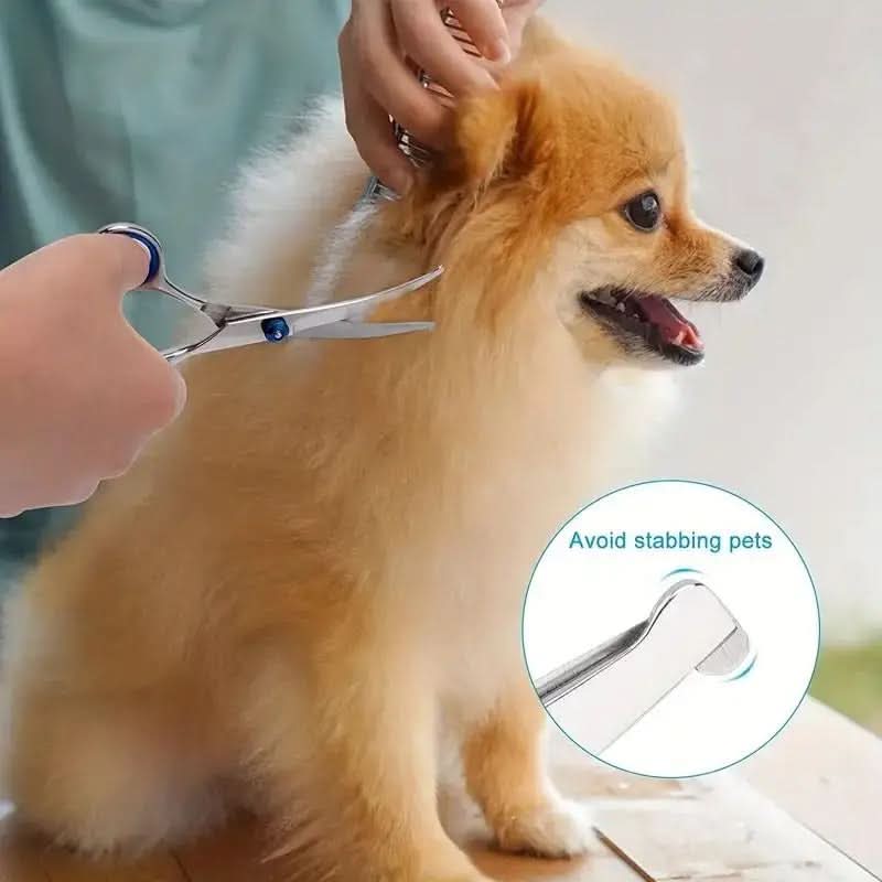 Pet Grooming Scissors Set for Dogs and Cats