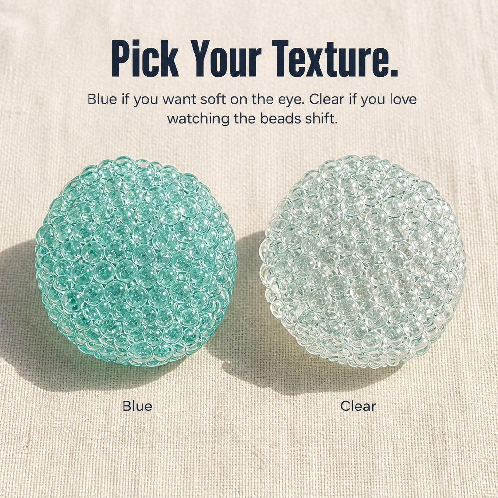 Sensicalm™ — Press Away the Nervous Energy and Glide Back to Focus | Sensory Bubble Ball