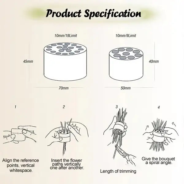 Floralis™ Precision Flower Shaper — Craft Perfect Bouquets That Stay Fresh and Stunning All Day