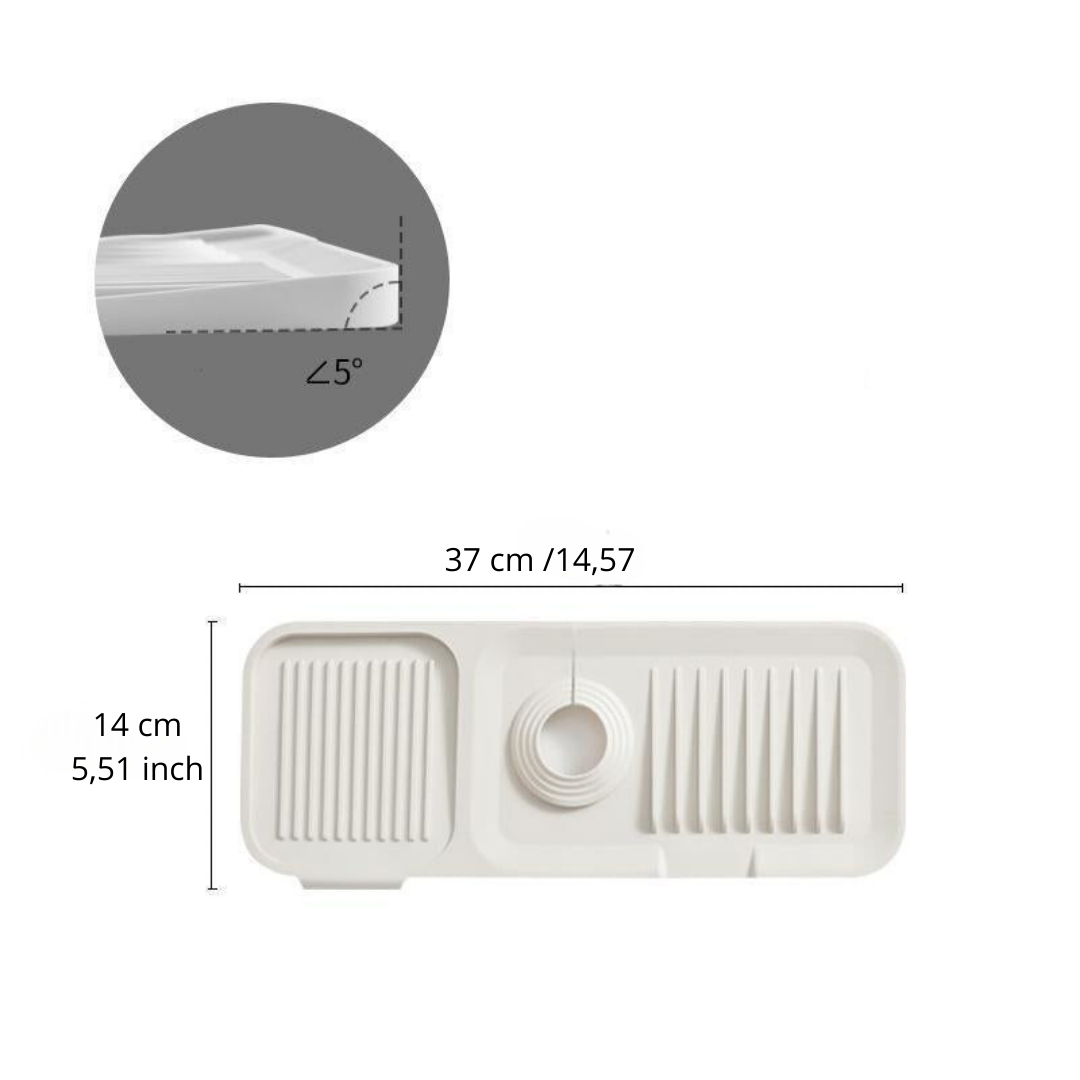 AquaShield™ Silicone Drying Mat — Keep Counters Spotless and Dry Without Lifting a Finger