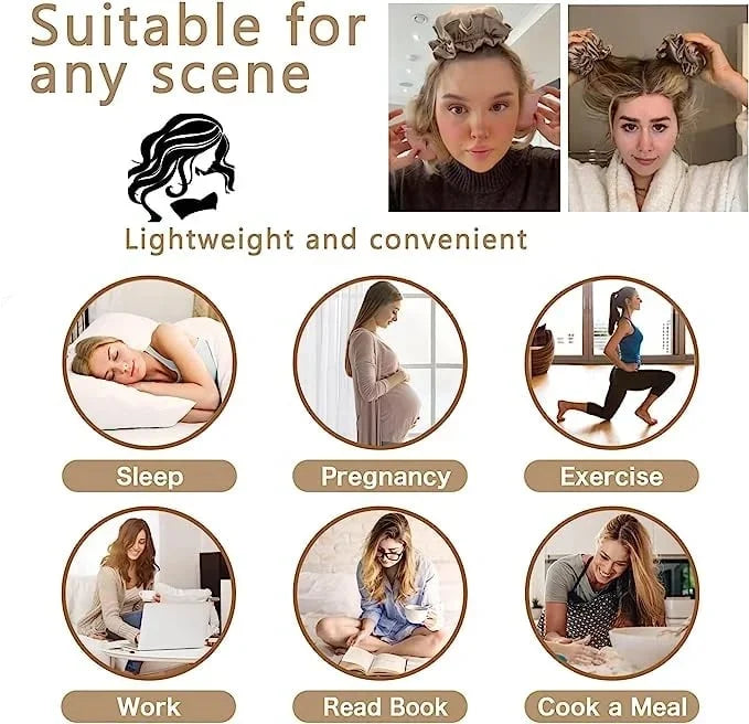 Ramellea™ Silk Curlers — Wake Up to Effortless, Luxurious Curls That Protect and Amaze