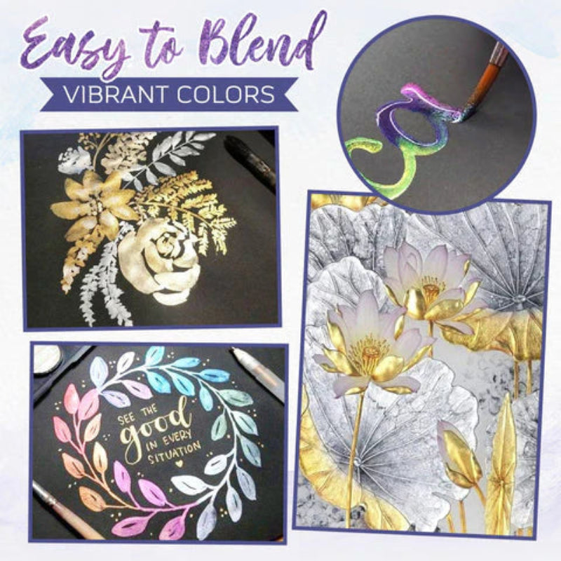 Metallic Magic™ — Ignite Your Art with Unstoppable Shine and Smooth Elegance
