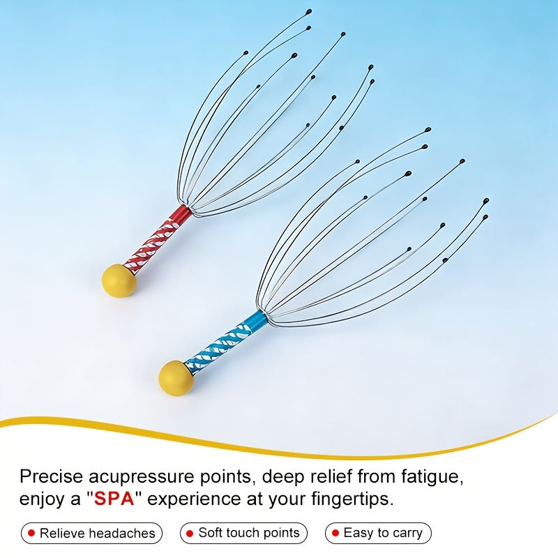 Relaxation Buddy – Octopus-Inspired Scalp Massager for Stress Relief