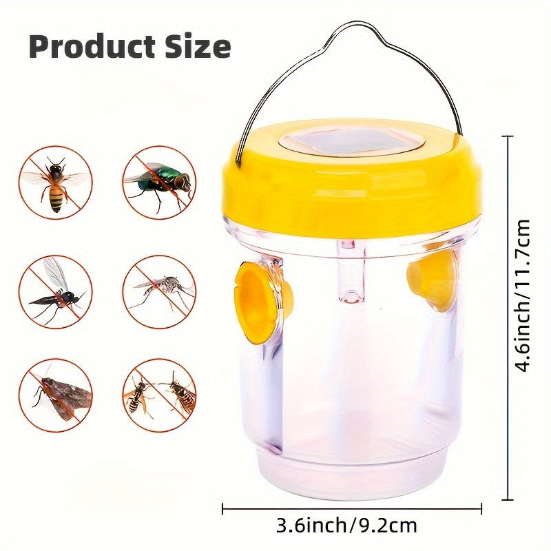 EcoTrap – Solar-Powered Wasp and Hornet Catcher Set