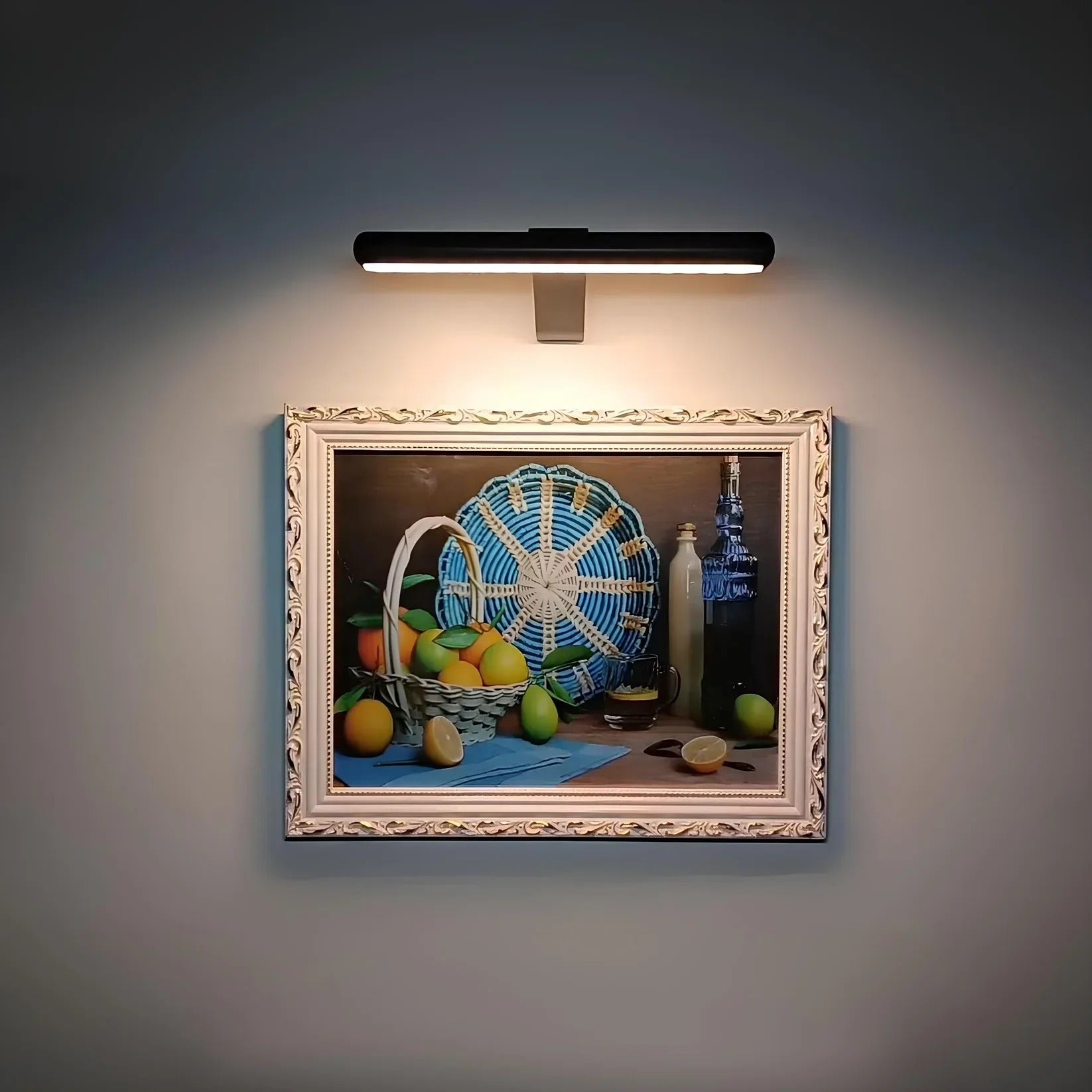 Wireless LED Art Light – Wall Lamp with Adjustable Display Illumination