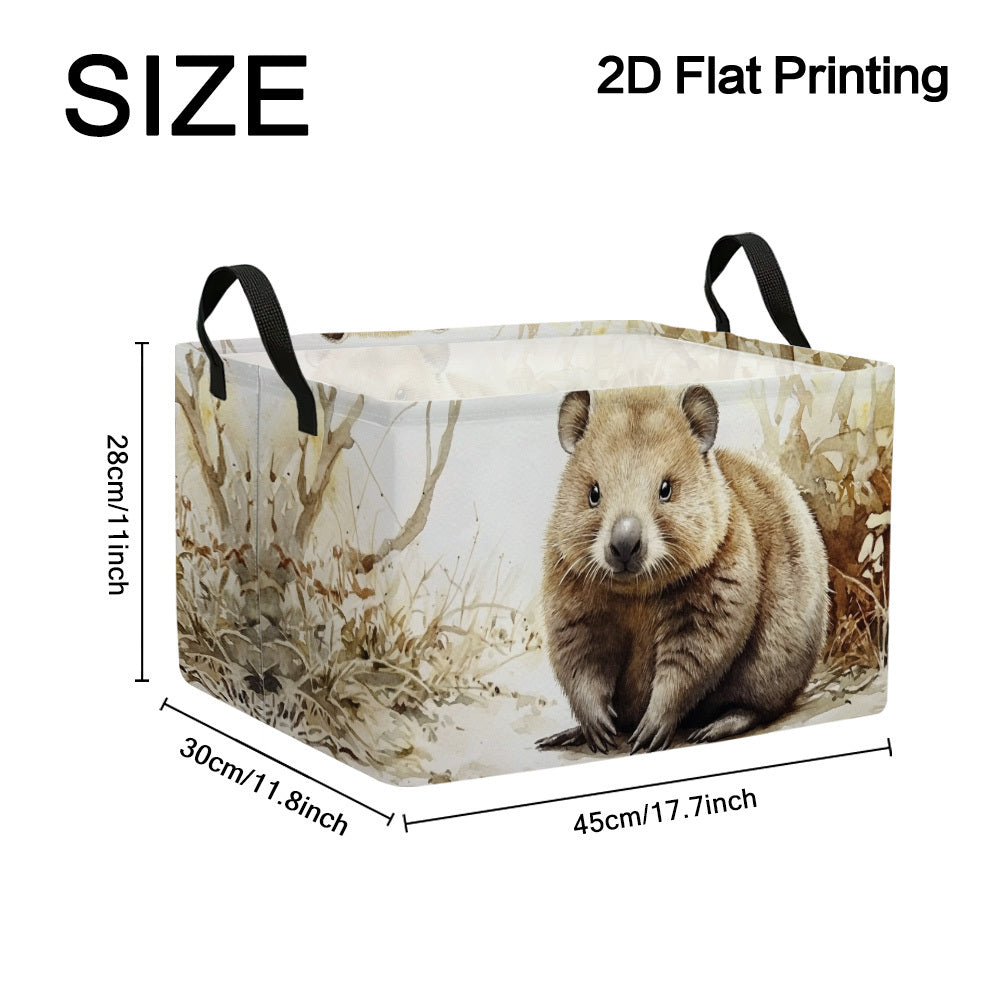 Wombat Haven – Stylish Storage Basket for Organized Living