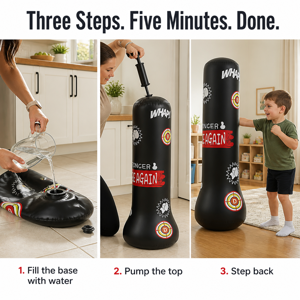 VivaKick™ — Convert Fierce Indoor Energy Into Punches That Pack a Punch