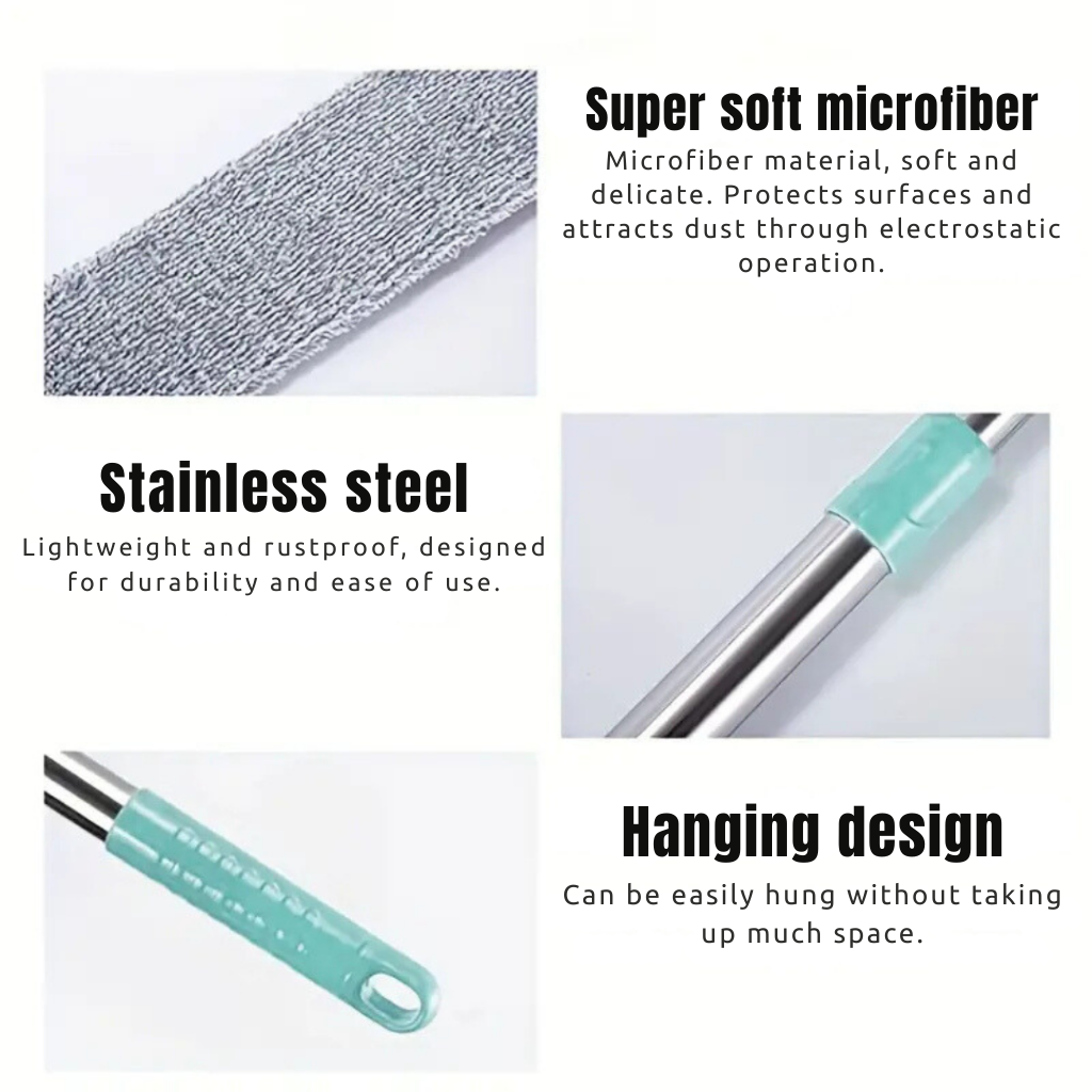 GlideClean™ — Effortless Dust-Free Living Without Back Pain or Strain