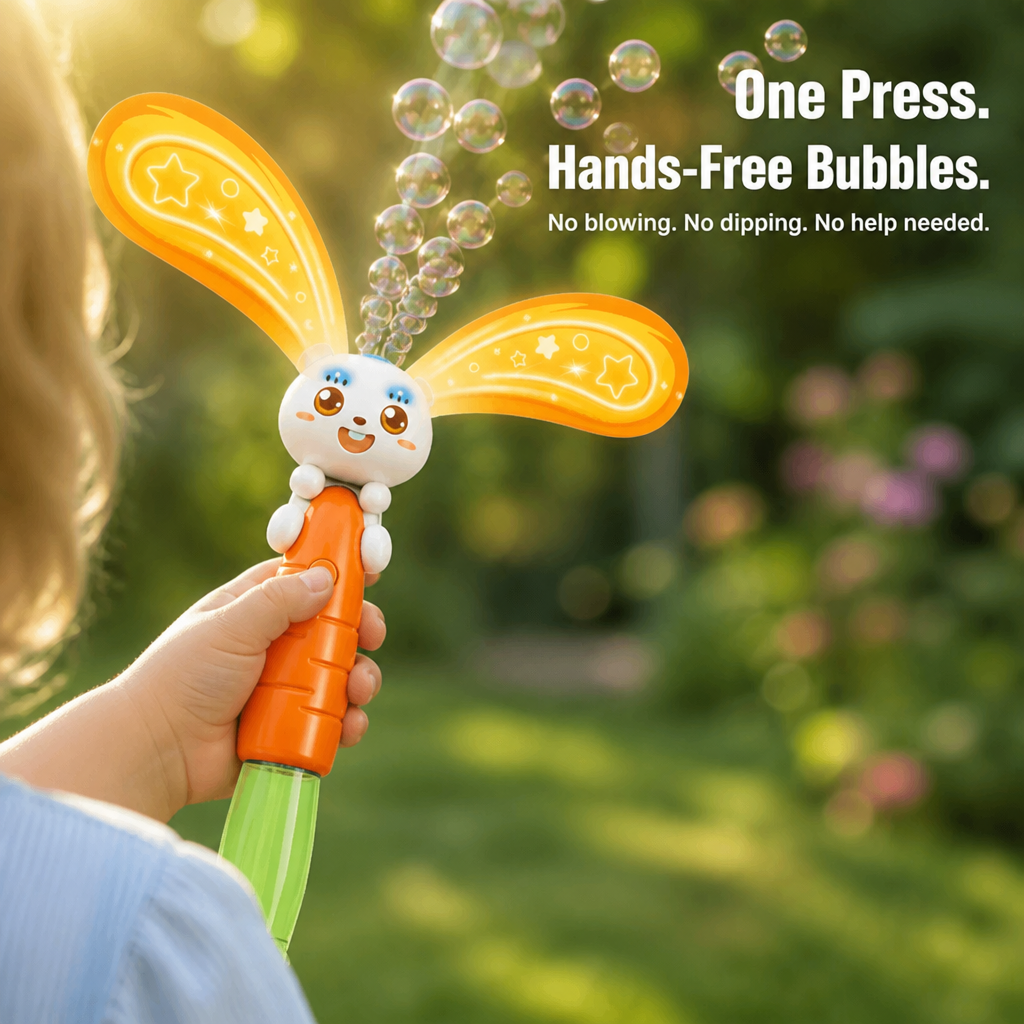BubbleBliss™ — Draw Kids Away from iPads With Glowing One-Click Bubble Fun