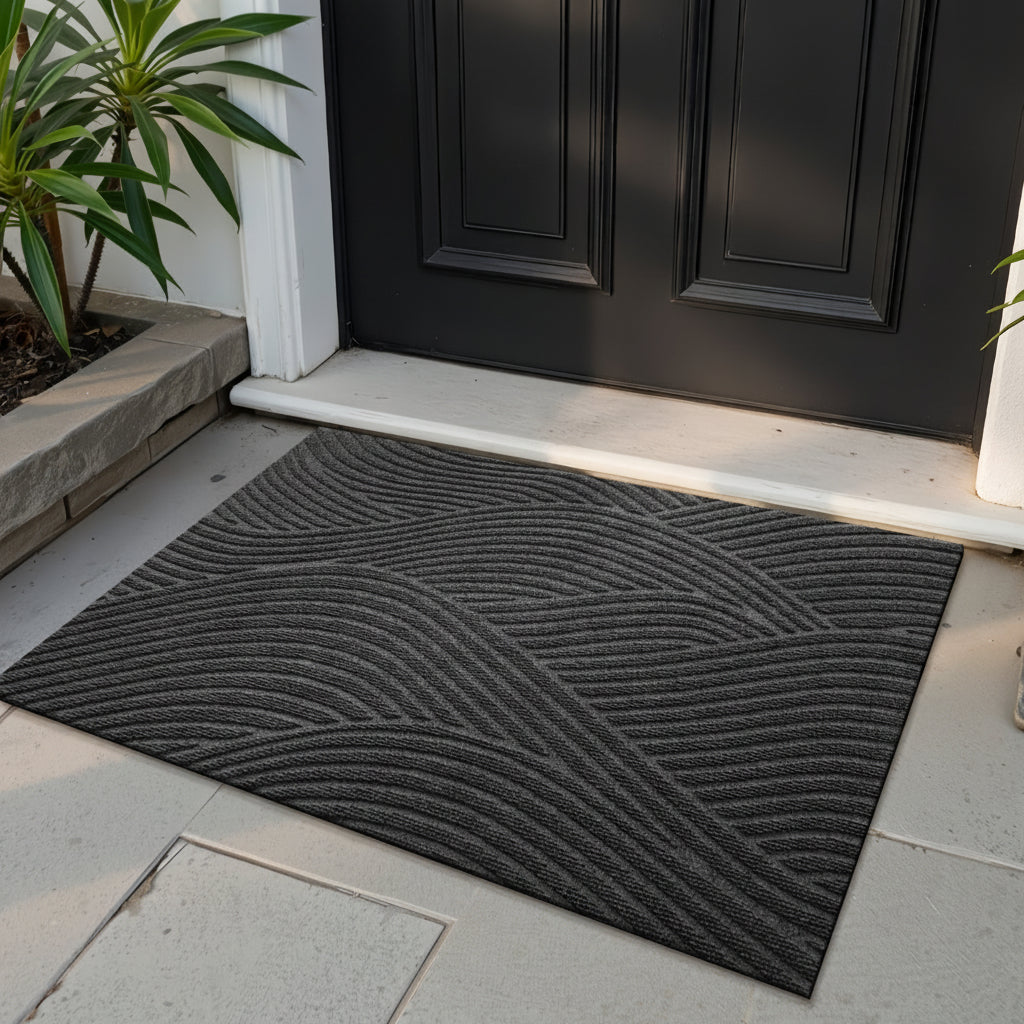 Stylish Non-Slip Geometric Entryway Mat for Your Home