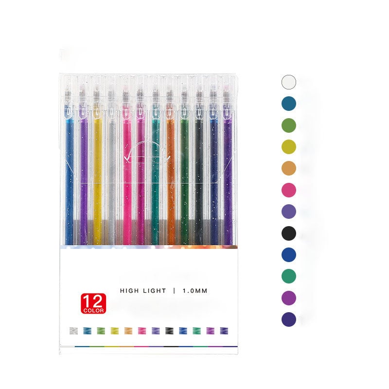 PrismaFlick™ Gel Pens — Ignite Your Imagination with Every Velvet-Smooth, Vivid Stroke