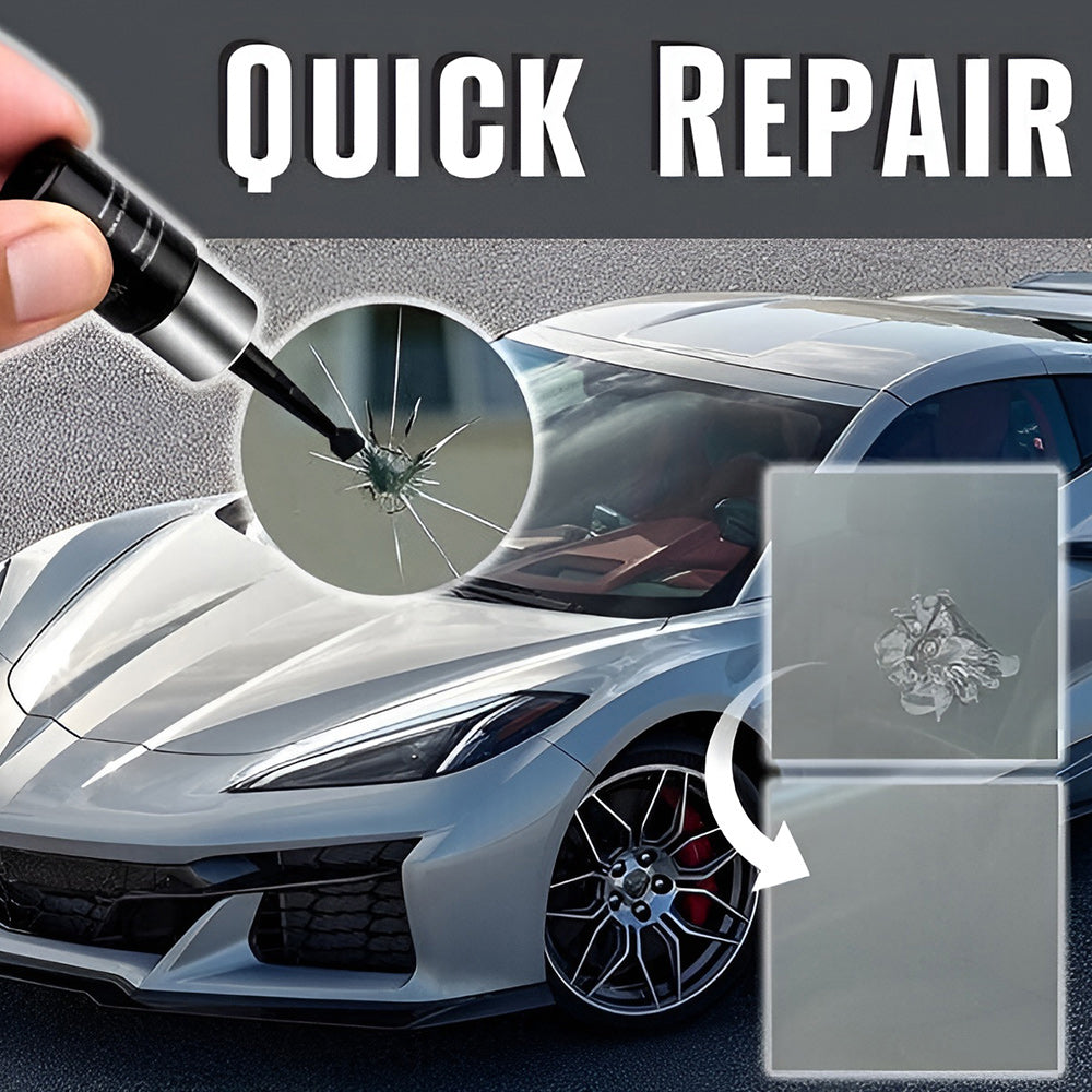 RapidSeal™ — Instantly Restore Crystal-Clear Glass and Lock Out Cracks for Good