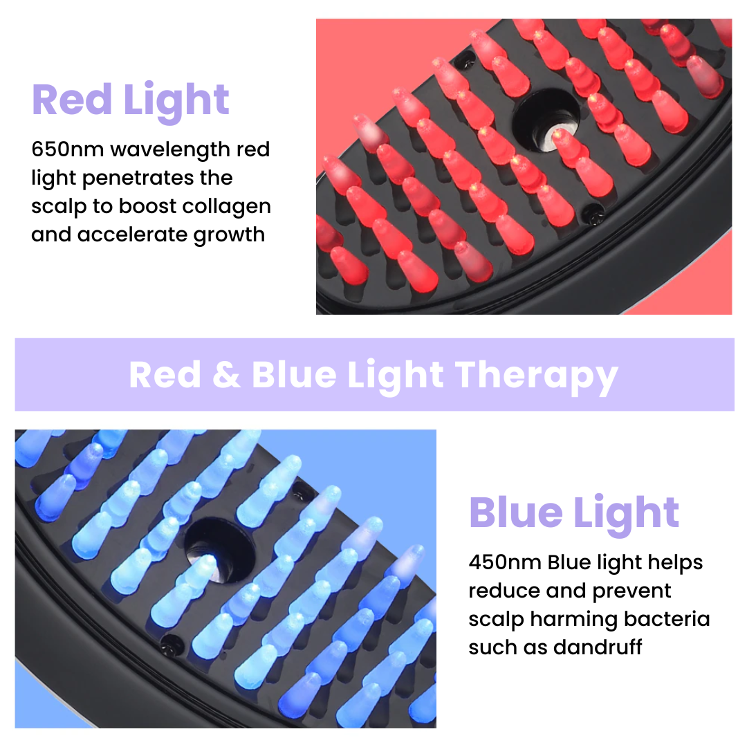 LuxeRenew™ 4in1 Hair Revival Brush — Unlock Thicker, Healthier Hair and Confidence Every Day