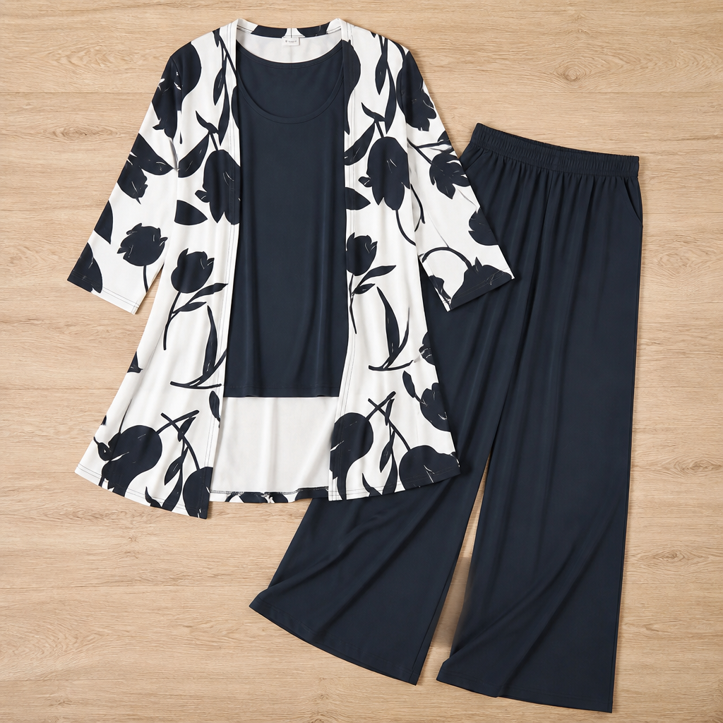 AuraLuxe™ 3-Piece Ensemble — Unlock All-Day Confidence with Effortless Style and Supreme Comfort