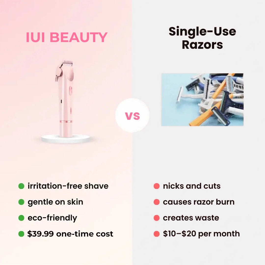 LumiSlide™ Precision Trimmer — Glide into Effortless, Irritation-Free Smoothness Every Time