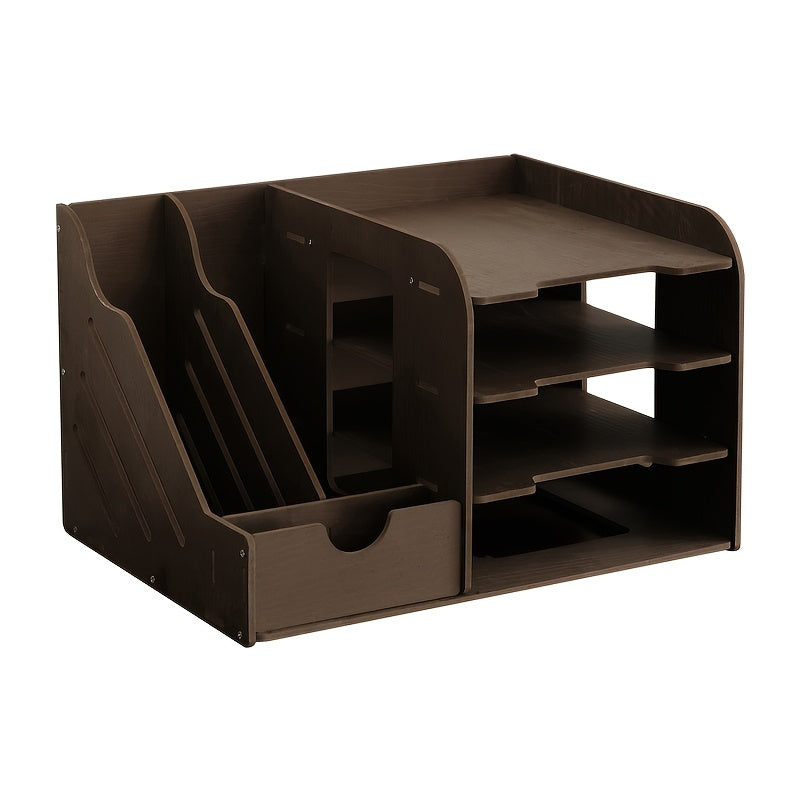 Elevate Your Desk with the Versatile File & Book Organizer
