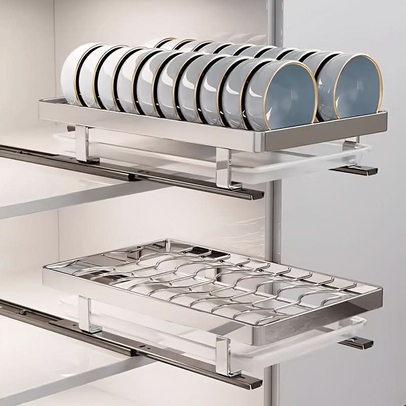 Sturdy Kitchen Dish Rack for Neat Tableware Organization