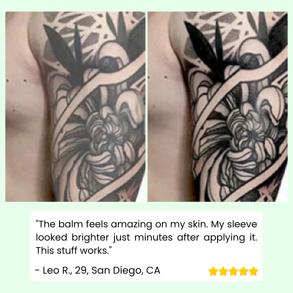 HydraInk™ — Keep Your Tattoo Vibrant, Smooth, and Irritation-Free Every Day
