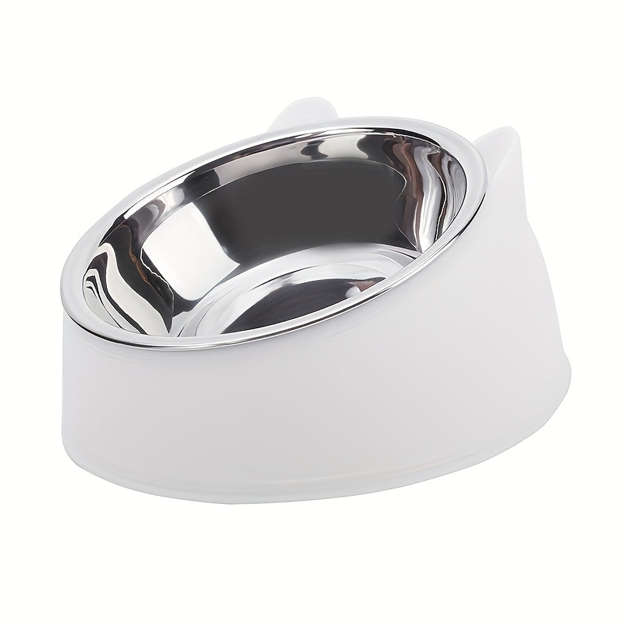 PawPal - Elevated Stainless Steel Pet Feeding Station with Dual Bowls