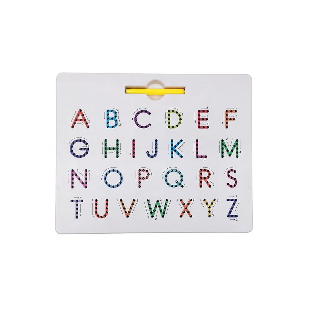 BuzzWrite™ 2-Sided Letter Tracing Board — Spark Joyful Writing Confidence Every Time Your Child Traces