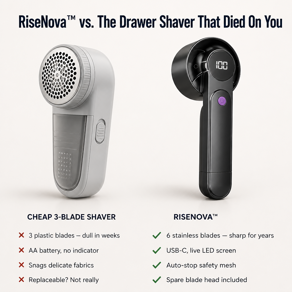 Velvique™ Fabric Shaver — Bring Your Beloved Sweaters Back to Life Instantly