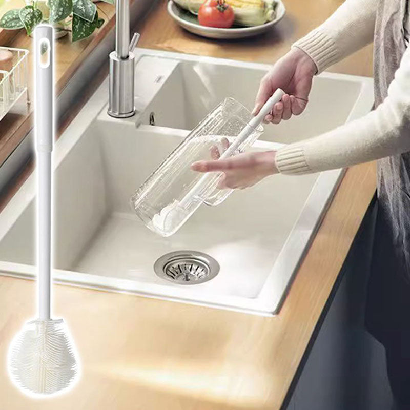 Cleaning Brush | Long Handle | Gentle Bristles | CupClean