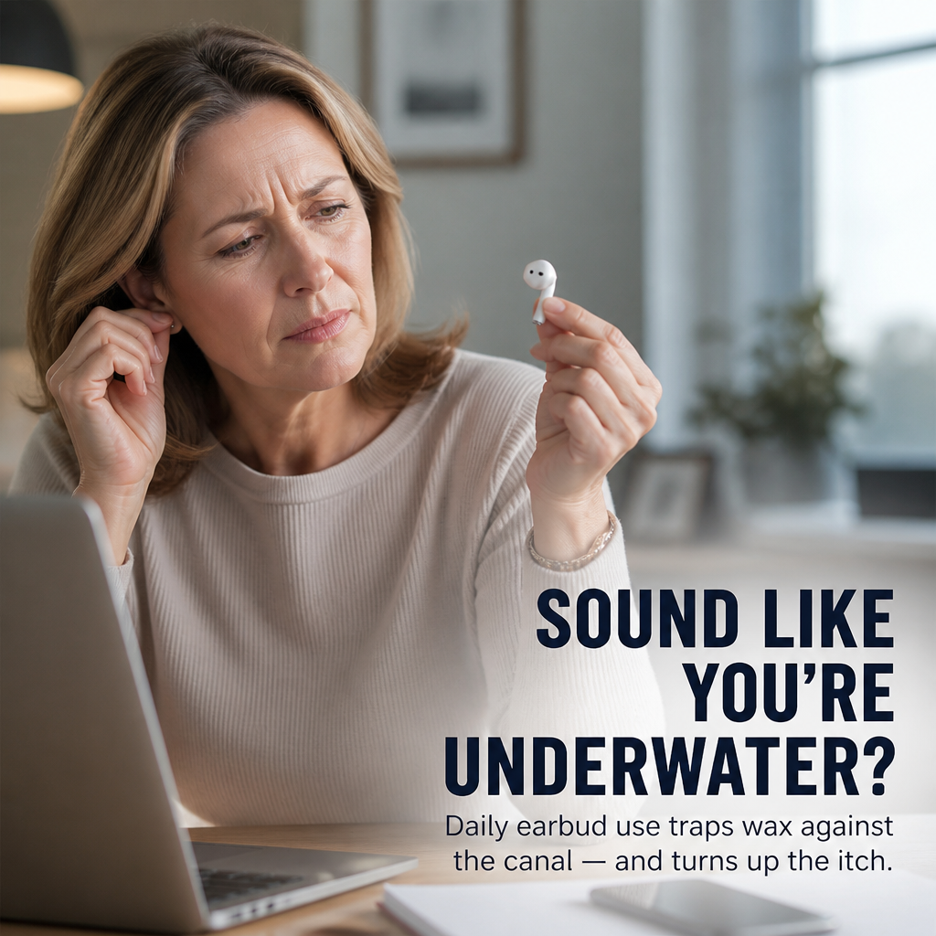 SereniSoothe™ — Soften Tough Earwax and Quickly Clear That Blocked, Muffled Sensation
