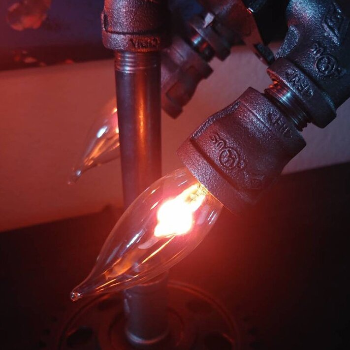 Steam Punk Rocket Light